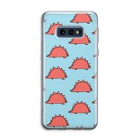 Dinosawrr: Samsung Galaxy S10e Transparant Hoesje Dinosawrr: Samsung Galaxy S10e Transparant Hoesje