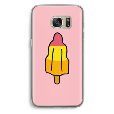 Raketijsje: Samsung Galaxy S7 Transparant Hoesje