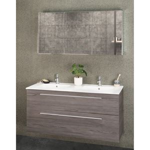 Spiegelkast Differnz Basic 3-Deurs 120 x 61,8 x 15 cm Differnz