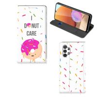 Samsung Galaxy A32 4G | A32 5G Enterprise Editie | Flip Style Cover | Donut Roze
