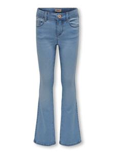 Kids ONLY Zomer jeans broek meisjes blauw - Flared Fit - Kogroyal