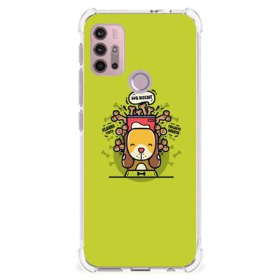 Motorola Moto G30 | G20 | G10 Stevig | Bumper Hoesje | Doggy Biscuit Motorola Moto G30 | G20 | G10 Stevig | Bumper Hoesje | Doggy Biscuit