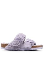 Birkenstock Claquettes Teddy Split à boucle - Violet - thumbnail