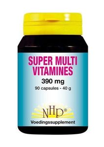 NHP Super multi vitamines 390 mg (90 caps)