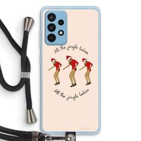 Jingle Ladies: Samsung Galaxy A52 Transparant Hoesje met koord