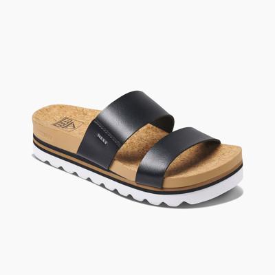 REEF Cushion VI sta Hi Dames Slipper Black 10