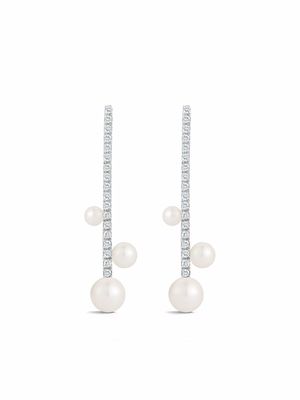 Mateo bague en or 14ct ornée de perles et diamants