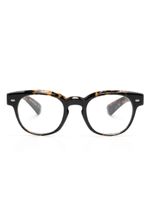 Oliver Peoples Allenby tortoiseshell-effect glasses - Noir - thumbnail