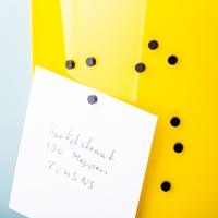 Magneten (set van 10) - Steely zwart