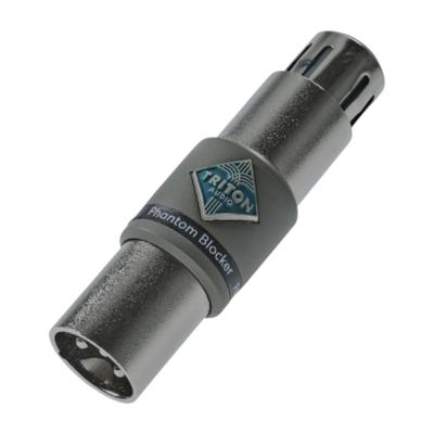 Triton Audio Phantom Blocker Adapter XLR male naar XLR female