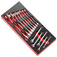 Facom Module van foam met 13 ringsteeksleutels in inches - MODM.440-4