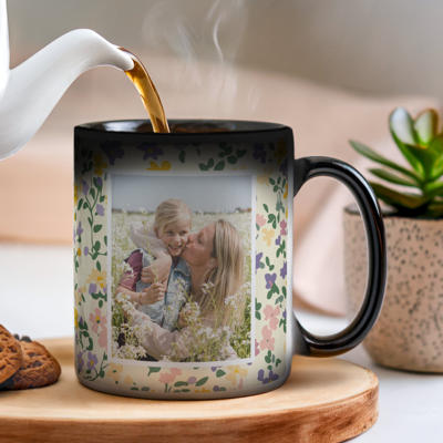 Magische mok met foto en tekst - 325 ml