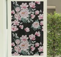 Privacy folie raam magnolia planten