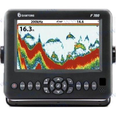 SAMF700 - SAMYUNG F700. 7" KLEURENSCHERM. Fishfinder