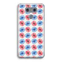 Klaproosjes: LG G6 Transparant Hoesje