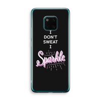 Sparkle quote: Huawei Mate 20 Pro Transparant Hoesje