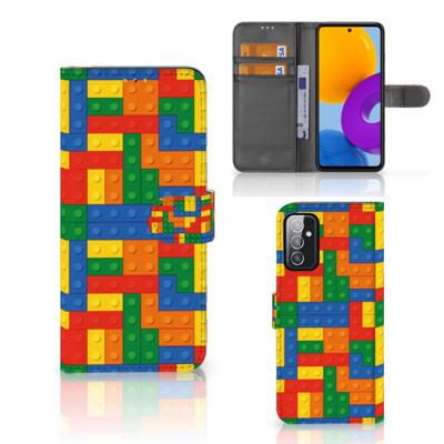 Samsung Galaxy M52 | Telefoon Hoesje | Blokken | Portemonnee hoesje