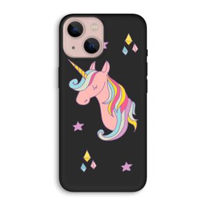 Roze eenhoorn: iPhone 13 Biologisch afbreekbaar hoesje
