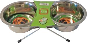 Dinner-set inclusief 2 RVS bakken 21 cm - Gebr de boon
