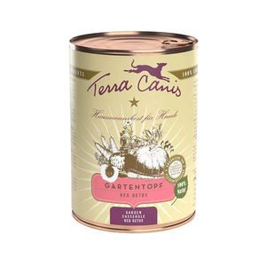 Terra Canis Groente & Fruit Menu Rode Detox - 6 x 400 g