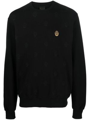 Billionaire sweat à logo brodé - Noir
