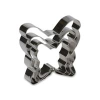 Patisse Uitsteekvorm 3 delig vlinder