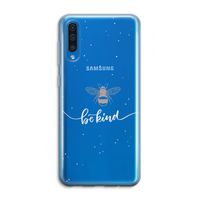 Be(e) kind: Samsung Galaxy A50 Transparant Hoesje
