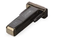 Digitus DA-70156 tussenstuk voor kabels USB 2.0 D-Sub 9 Male Zwart - thumbnail