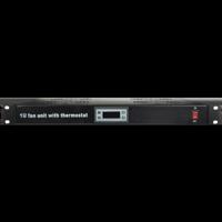 Showgear Showgear 4-weg, 1HE Ventilator Unit Temperatuur