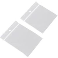 200x Plastic zakjes met gripsluiting 70 x 100 mm en 100 x 100 mm   - - thumbnail