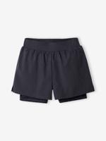 Sportshort voor meisjes zwart