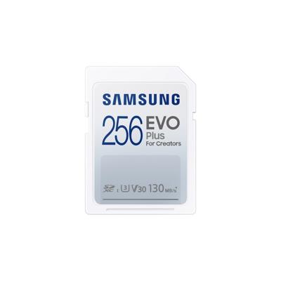 Samsung EVO Plus 256GB SDXC SD-Kaart Wit