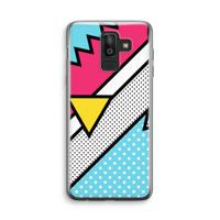 Pop Art #3: Samsung Galaxy J8 (2018) Transparant Hoesje