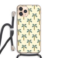 Paradise: iPhone 11 Pro Max Transparant Hoesje met koord