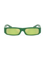 Dolce & Gabbana Kids lunettes de soleil Mini Me à monture rectangulaire - Vert - thumbnail