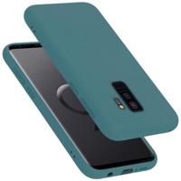 Cadorabo Hoesje geschikt voor Samsung Galaxy S9 PLUS Case in LIQUID GROEN - Beschermhoes TPU silicone Cover