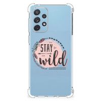 Samsung Galaxy A73 Stevig Bumper Hoesje Boho Stay Wild - thumbnail