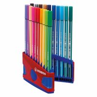 Stabilo pen 68 colorparade rood, 20st.