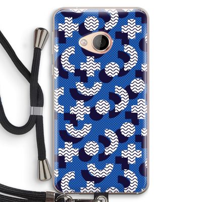 8-bit N°5: HTC U Play Transparant Hoesje met koord