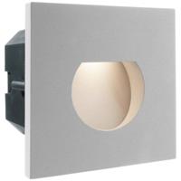 Deko Light Abdeckung silber grau rund für Light Base II COB Outdoor 930423 Afdekking Zilver