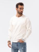 Ombre - heren sweater creme - B1153-1