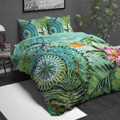 Dreamhouse Nanda Groen katoen-satijn