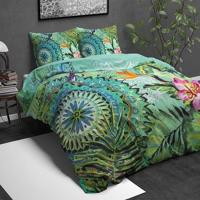 Dreamhouse Nanda Groen katoen-satijn