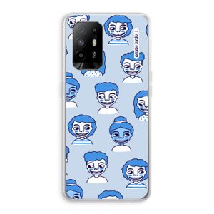Gezichtjes: Oppo A95 5G Transparant Hoesje