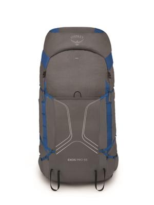 Osprey Exos Pro 55 Backpack Heren Dale Grey/Agam Blue L/XL
