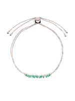 Suzanne Kalan bracelet en or blanc 18ct serti de diamants - Vert - thumbnail