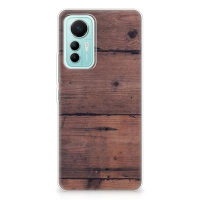 Xiaomi 12 Lite | Bumper Hoesje | Old Wood