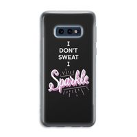 Sparkle quote: Samsung Galaxy S10e Transparant Hoesje Sparkle quote: Samsung Galaxy S10e Transparant Hoesje
