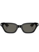 Oliver Peoples lunettes de soleil à monture papillon - Noir