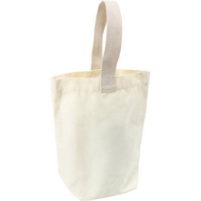 Creativ Company Kleine stoffen tas, h: 26 cm, d: 9,5 cm, b: 23 cm, licht naturel, 1 stuk